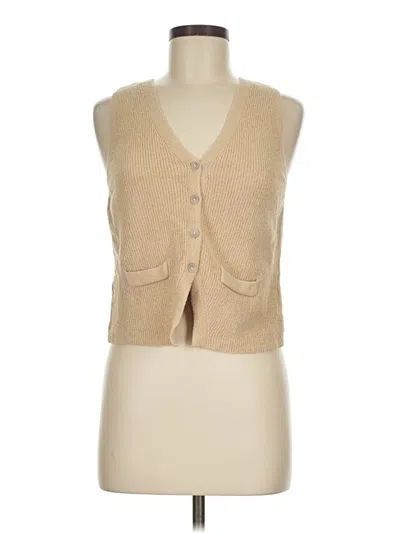 Pre-owned Universal Thread Vest In Tan