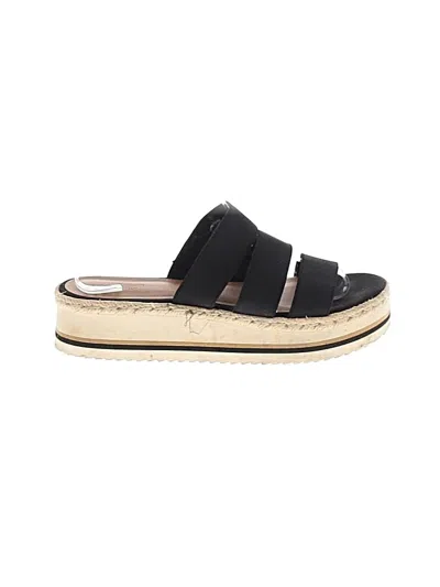 Pre-owned Universal Thread Wedges In Black
