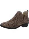 Universal Thread Womens Pointed Toe Casual Ankle Boots In Brown