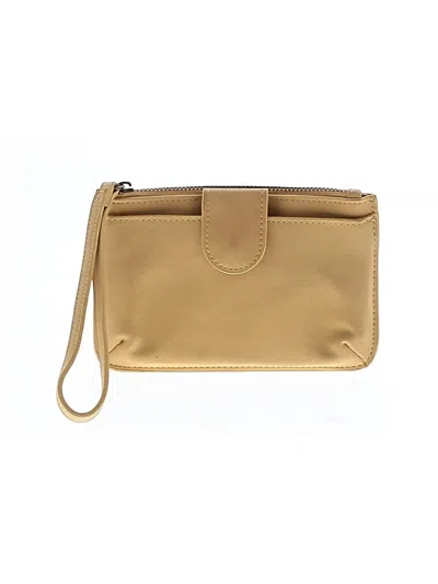 Pre-owned Universal Thread Wristlet In Orange