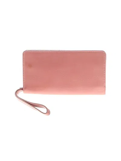 Pre-owned Universal Thread Wristlet In Pink