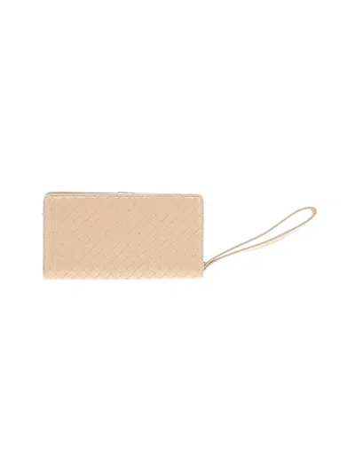 Pre-owned Universal Thread Wristlet In Tan