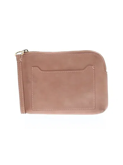 Pre-owned Universal Thread Wristlet In Tan