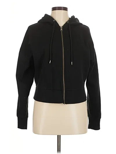 Pre-owned Universal Thread Zip Up Hoodie In Black