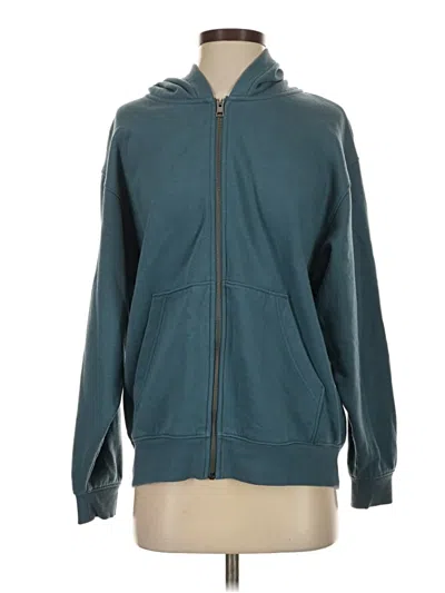 Pre-owned Universal Thread Zip Up Hoodie In Blue