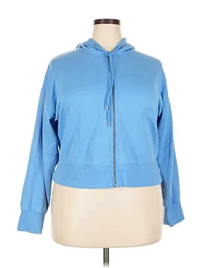 Pre-owned Universal Thread Zip Up Hoodie In Blue