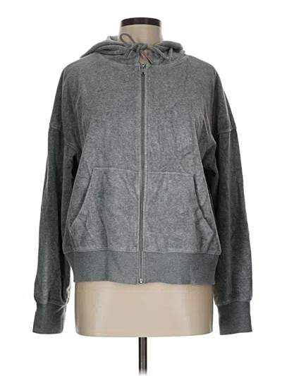 Pre-owned Universal Thread Zip Up Hoodie In Gray