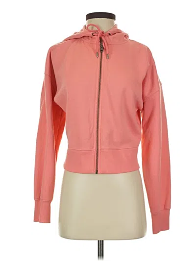 Pre-owned Universal Thread Zip Up Hoodie In Pink