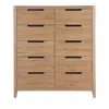 Universal Walker Drawer Chest In Brown