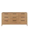 Universal Walker Drawer Dresser In Brown
