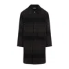 Universal Works Account Coat In Black