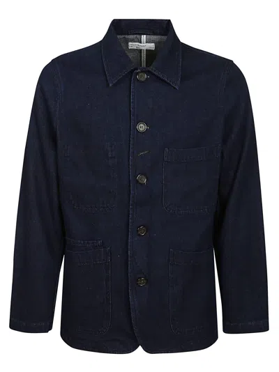 Universal Works Bakers C Jacket In Indigo