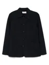 Universal Works Bakers Jacket In Blue