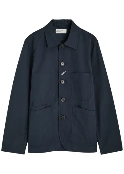 Universal Works Bakers Linen-blend Overshirt Jacket