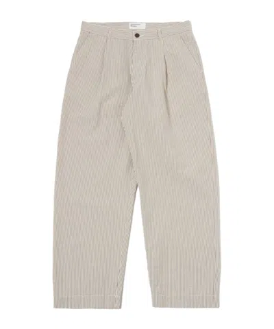 Universal Works Belt-loop Casual Pants In Nude