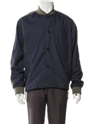 Pre-owned Universal Works Bomber Jacket In Blue