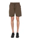 Universal Works Bermuda With Check Pattern In Brown