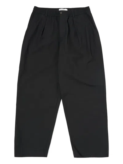 Universal Works Button-fastening Trousers In Black