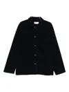 Universal Works Button-front Shirt Jacket In Black