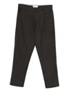Universal Works Buttoned Trousers In Black