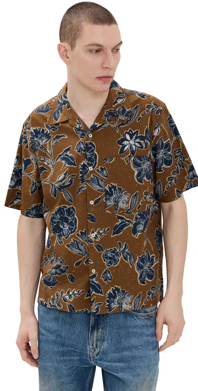 Universal Works Camp Shirt Gold