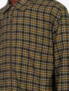 Universal Works Checked Shirt In Brown