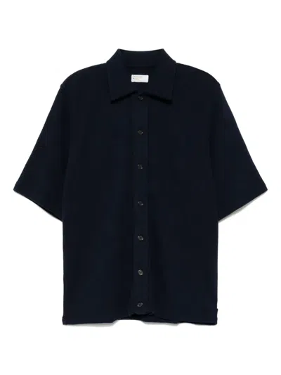 Universal Works Checkerboard-knit Shirt