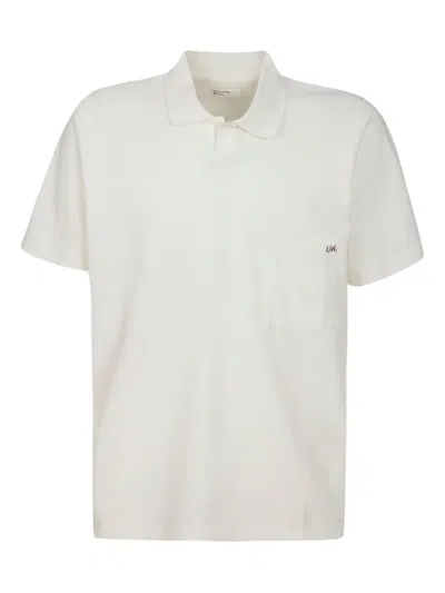 Universal Works Chest-pocket Short-sleeve T-shirt In White