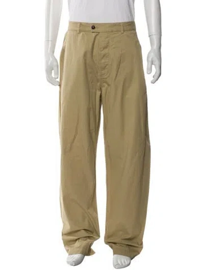 Pre-owned Universal Works Chinos In Neutral