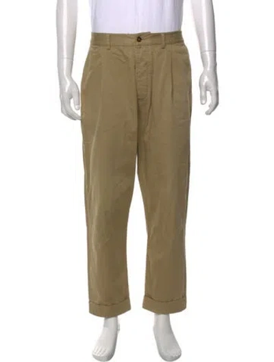Pre-owned Universal Works Chinos In Neutral