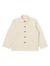 Universal Works Corduroy Pocket Jacket In White