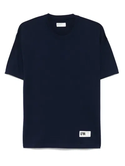 Universal Works Cotton T-shirt In Blue