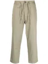 Universal Works Drawstring Straight Trousers In Nude