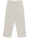 Universal Works Hi Water Cropped Trousers In Grey