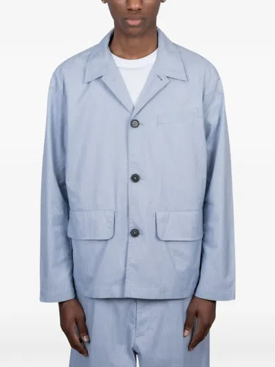 Universal Works Franck Buttoned Flap-pocket Jacket In Multi