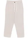 Universal Works Hi Water Cropped Trousers In Neutrals