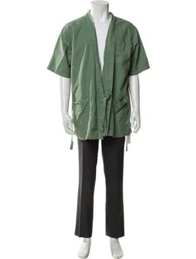 Pre-owned Universal Works Jacket In Green