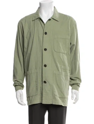 Pre-owned Universal Works Jacket In Green