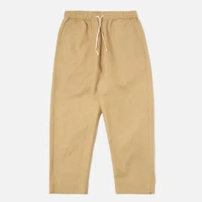 Universal Works Judo Pant Linen Cotton Suiting Sand In Neutrals