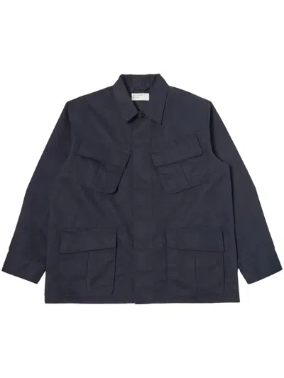 Universal Works Jungle Jacket In Blue