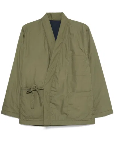 Universal Works Kyoto Jacket In Green