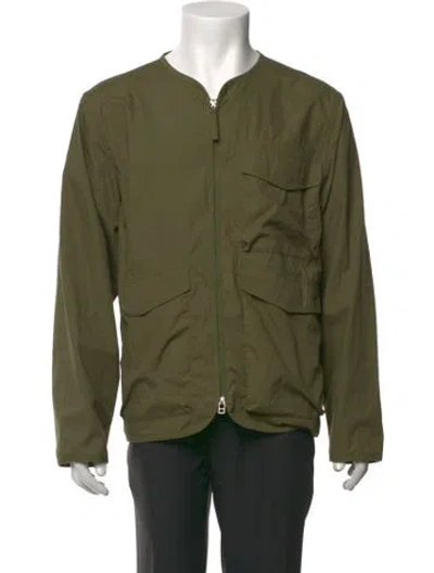 Pre-owned Universal Works Long Sleeve Shirt In Green