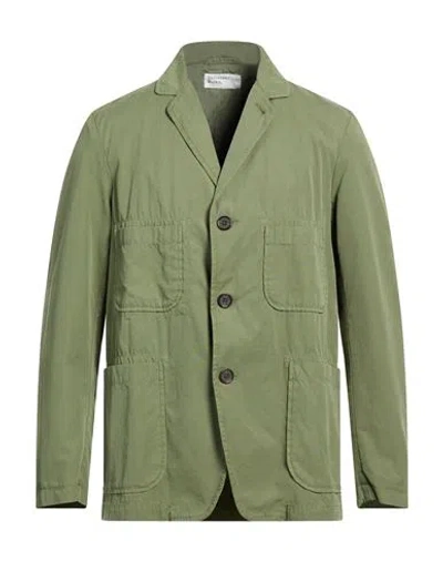 Universal Works Man Blazer Military Green Size M Cotton