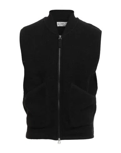 Universal Works Man Cardigan Black Size M Wool, Recycled Polyester