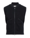 Universal Works Man Cardigan Midnight Blue Size Xs Wool, Recycled Polyester