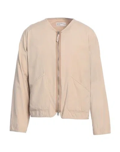 Universal Works Man Jacket Beige Size Xl Cotton