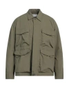Universal Works Man Jacket Military Green Size S Recycled Polyester, Cotton In Green