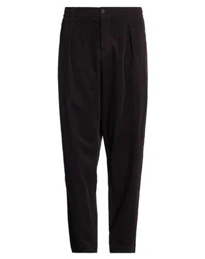 Universal Works Man Pants Dark Brown Size 32 Cotton In Black