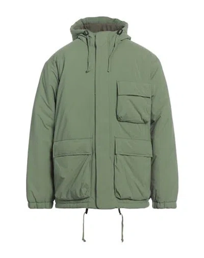 Universal Works Man Puffer Military Green Size M Recycled Polyamide