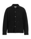 Universal Works Man Shirt Black Size S Wool, Polyester